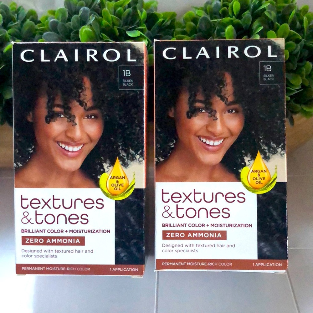 Clairol Textures & Tones Hair Color - Black